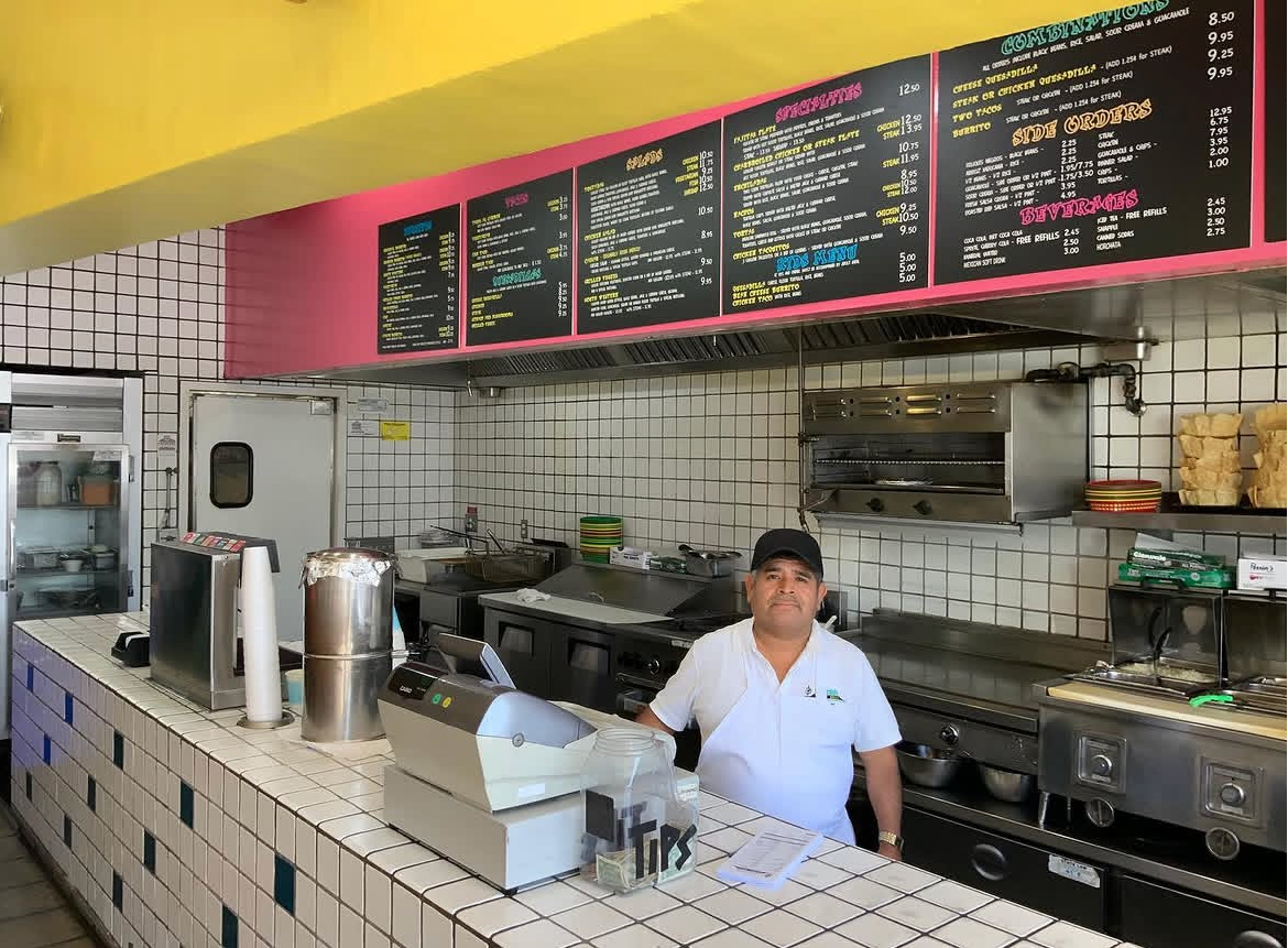 Eduardo's Border Grill — at the counter